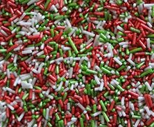 Picture of CHRISTMAS SPRINKLE MIX X 1G MINIMUM 50G